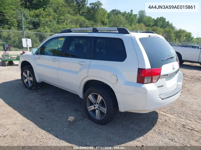 2010 Mitsubishi Endeavor Se VIN: 4A4JN3AS9AE015861 Lot: 39982142