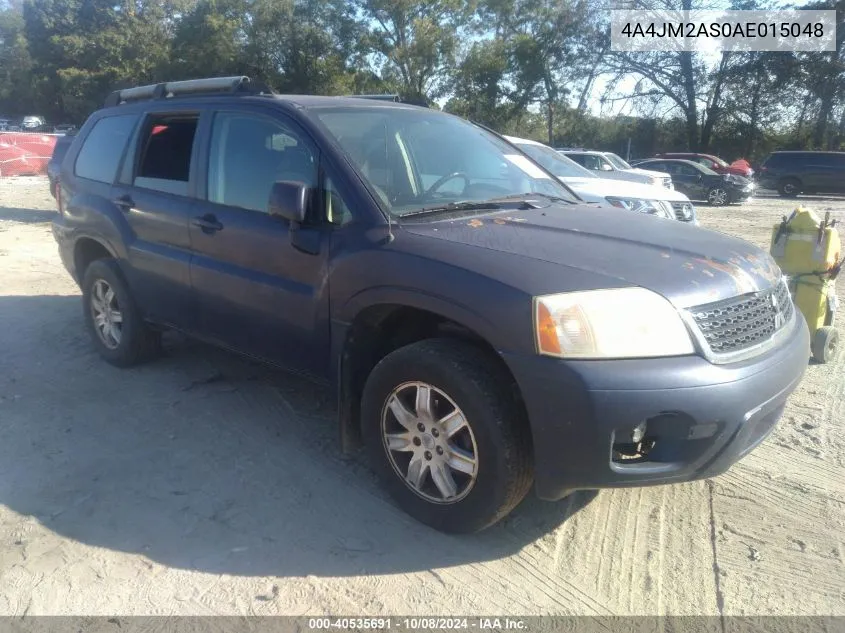 2010 Mitsubishi Endeavor Ls VIN: 4A4JM2AS0AE015048 Lot: 40535691