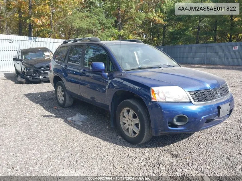 2010 Mitsubishi Endeavor Ls VIN: 4A4JM2AS5AE011822 Lot: 40627664