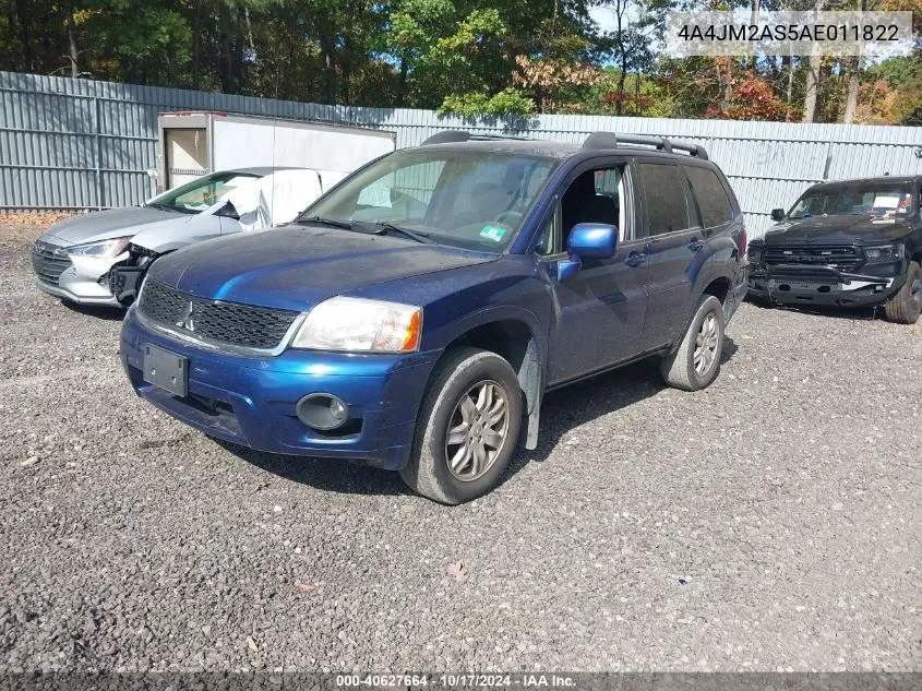 2010 Mitsubishi Endeavor Ls VIN: 4A4JM2AS5AE011822 Lot: 40627664