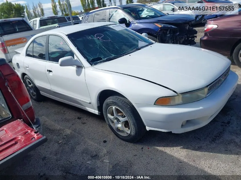 2001 Mitsubishi Galant Es VIN: 4A3AA46G71E157555 Lot: 40610808