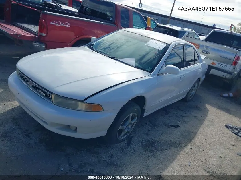 2001 Mitsubishi Galant Es VIN: 4A3AA46G71E157555 Lot: 40610808