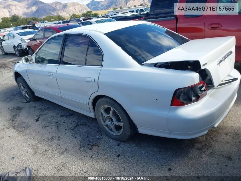 2001 Mitsubishi Galant Es VIN: 4A3AA46G71E157555 Lot: 40610808