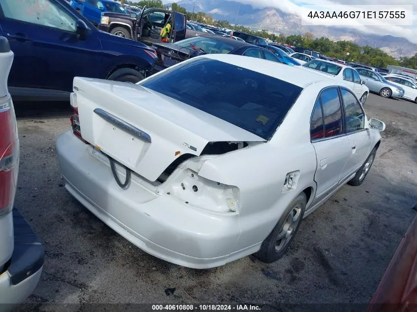 2001 Mitsubishi Galant Es VIN: 4A3AA46G71E157555 Lot: 40610808