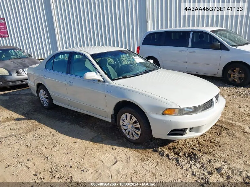 2003 Mitsubishi Galant Es/Ls VIN: 4A3AA46G73E141133 Lot: 40564268