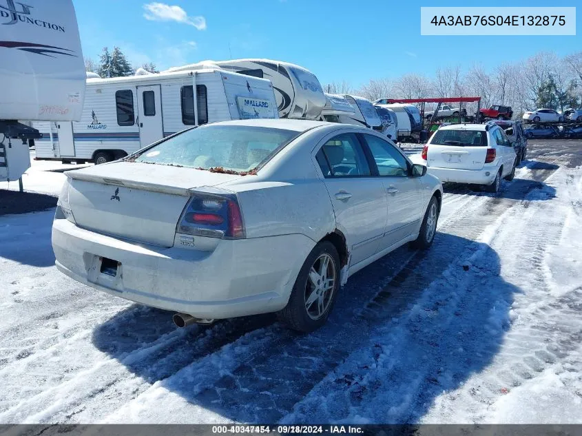 4A3AB76S04E132875 2004 Mitsubishi Galant Gts