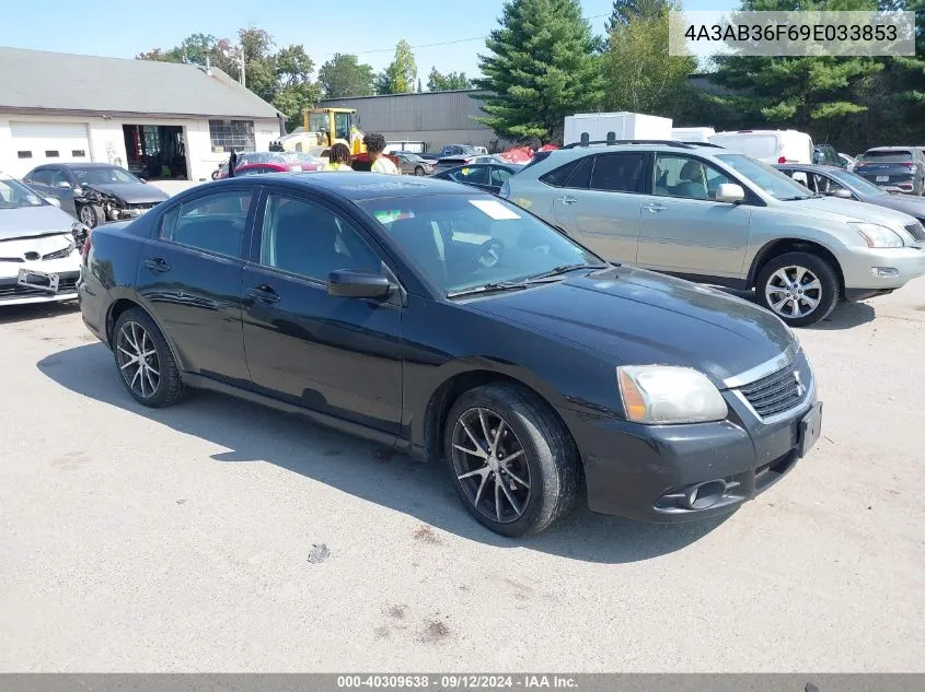 2009 Mitsubishi Galant Es/Sport Edition VIN: 4A3AB36F69E033853 Lot: 40309638