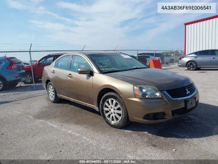 2009 Mitsubishi Galant Es/Sport Edition VIN: 4A3AB36F69E006541 Lot: 40344092