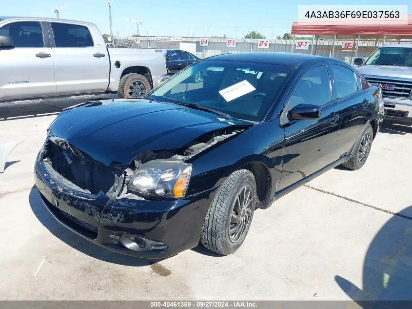 2009 Mitsubishi Galant Es/Sport Edition VIN: 4A3AB36F69E037563 Lot: 40461359