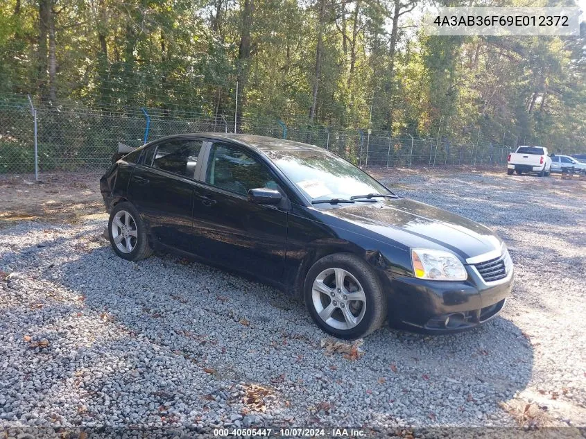 2009 Mitsubishi Galant Es/Sport Edition VIN: 4A3AB36F69E012372 Lot: 40505447