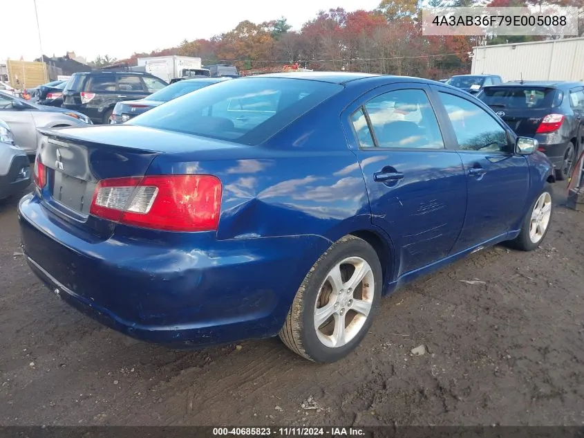 2009 Mitsubishi Galant Es/Sport Edition VIN: 4A3AB36F79E005088 Lot: 40685823