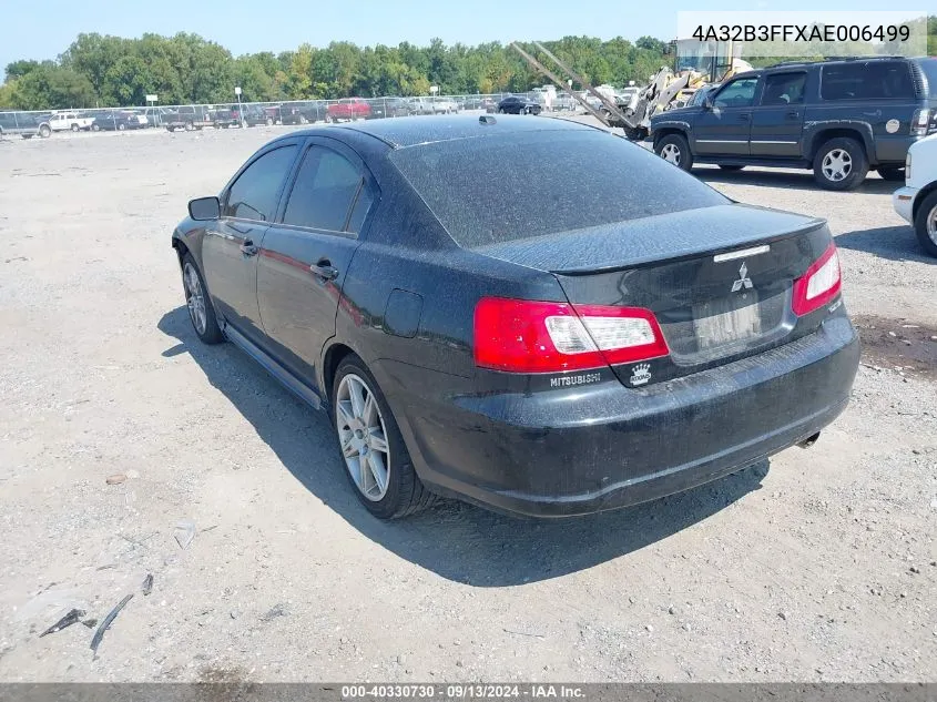 2010 Mitsubishi Galant Es/Se VIN: 4A32B3FFXAE006499 Lot: 40330730