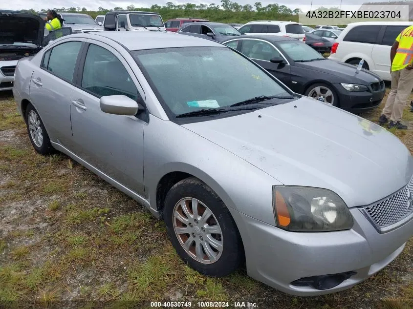 2011 Mitsubishi Galant Fe VIN: 4A32B2FFXBE023704 Lot: 40530749