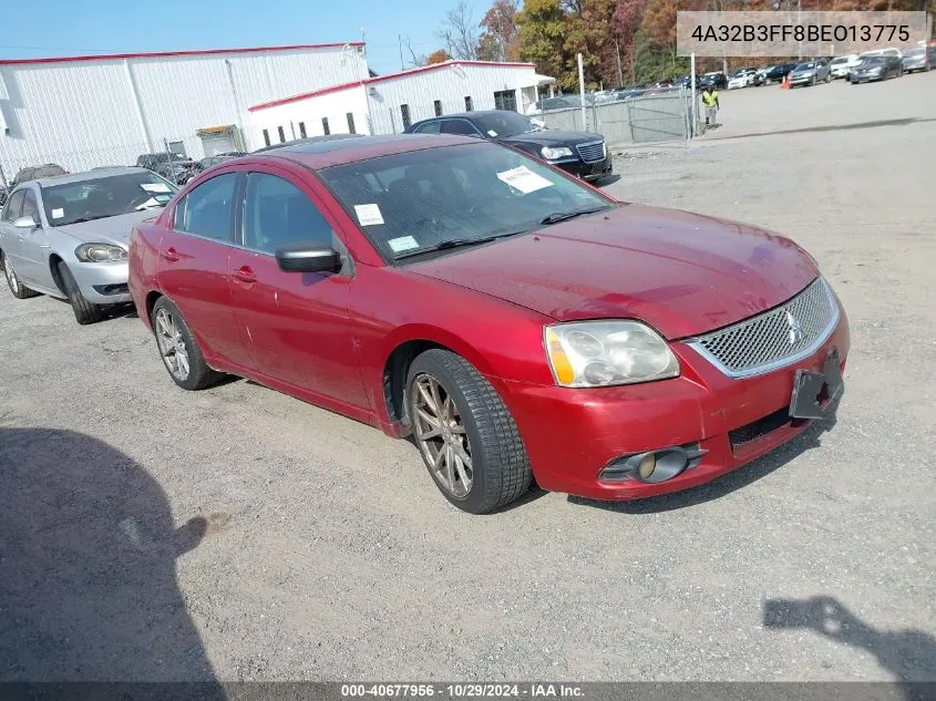 2011 Mitsubishi Galant Es/Se VIN: 4A32B3FF8BEO13775 Lot: 40677956