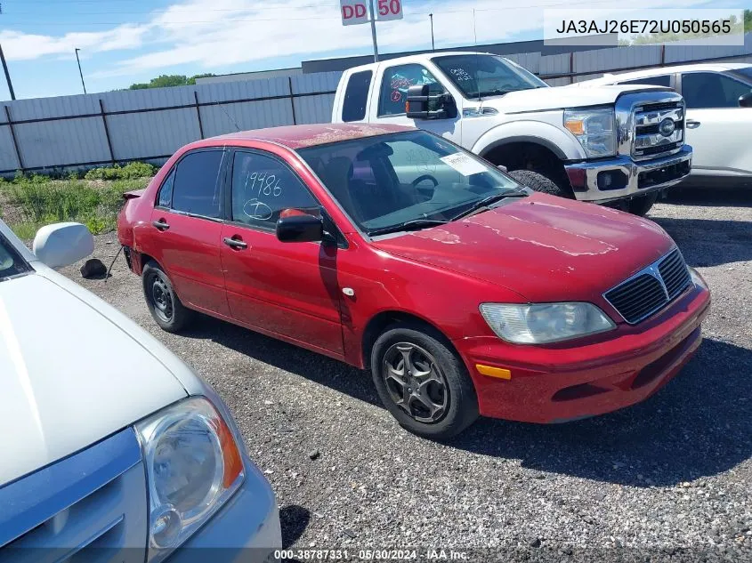 JA3AJ26E72U050565 2002 Mitsubishi Lancer Es