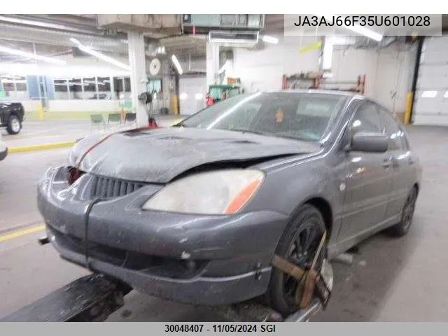 2005 Mitsubishi Lancer Ralliart VIN: JA3AJ66F35U601028 Lot: 30048407