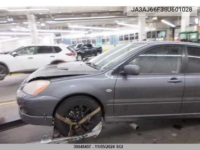 2005 Mitsubishi Lancer Ralliart VIN: JA3AJ66F35U601028 Lot: 30048407