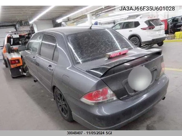 2005 Mitsubishi Lancer Ralliart VIN: JA3AJ66F35U601028 Lot: 30048407