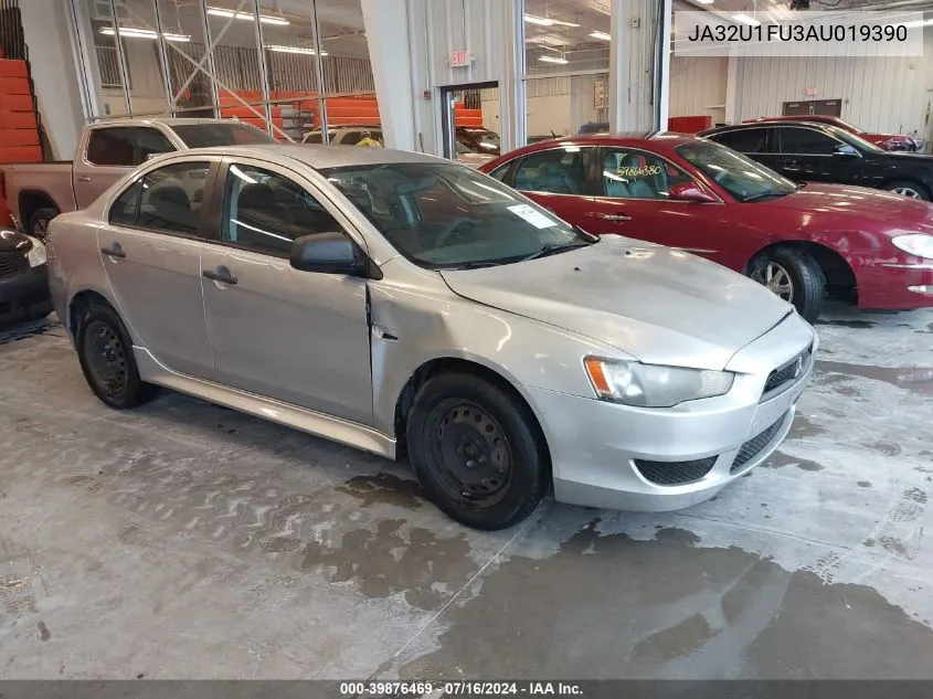 2010 Mitsubishi Lancer De VIN: JA32U1FU3AU019390 Lot: 39876469