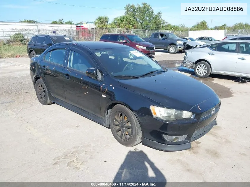 JA32U2FU2AU008886 2010 Mitsubishi Lancer Es