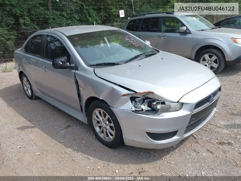 JA32U2FU4BU046122 2011 Mitsubishi Lancer Es