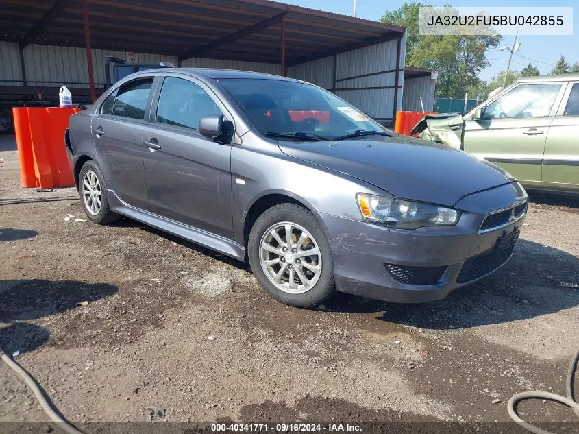 2011 Mitsubishi Lancer Es VIN: JA32U2FU5BU042855 Lot: 40341771