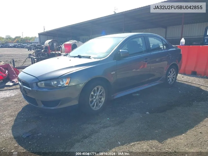 2011 Mitsubishi Lancer Es VIN: JA32U2FU5BU042855 Lot: 40341771