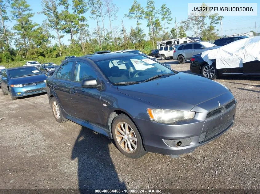 2011 Mitsubishi Lancer Es VIN: JA32U2FU6BU005006 Lot: 40554453