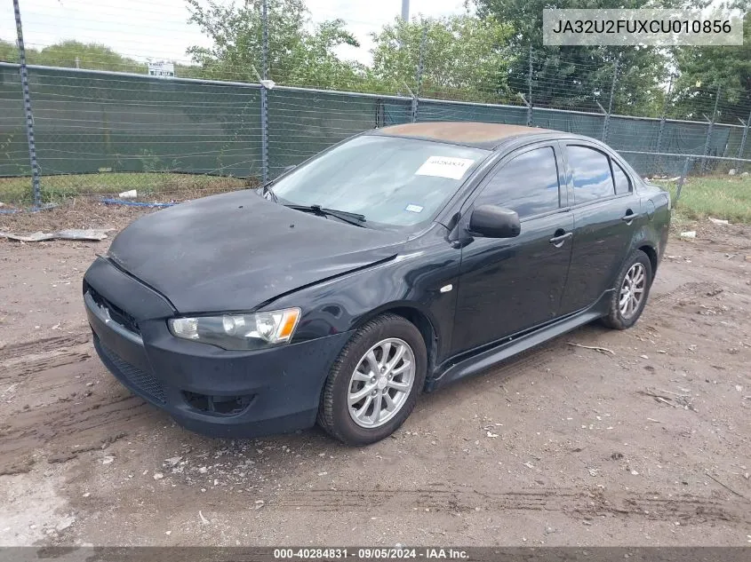 2012 Mitsubishi Lancer Es VIN: JA32U2FUXCU010856 Lot: 40284831