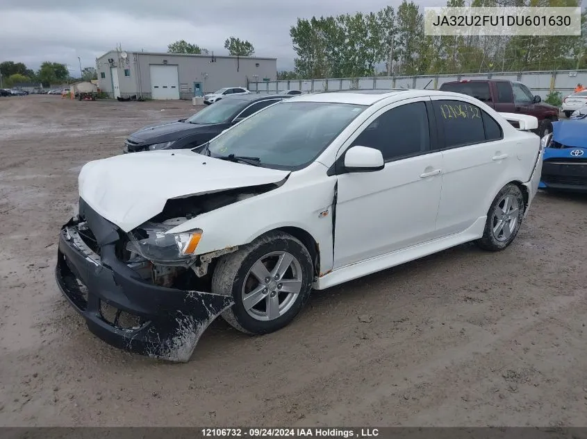 2013 Mitsubishi Lancer VIN: JA32U2FU1DU601630 Lot: 12106732