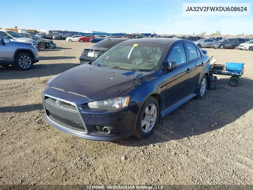 2013 Mitsubishi Lancer Se VIN: JA32V2FWXDU608624 Lot: 12108948