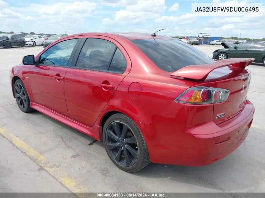 JA32U8FW9DU006495 2013 Mitsubishi Lancer Gt