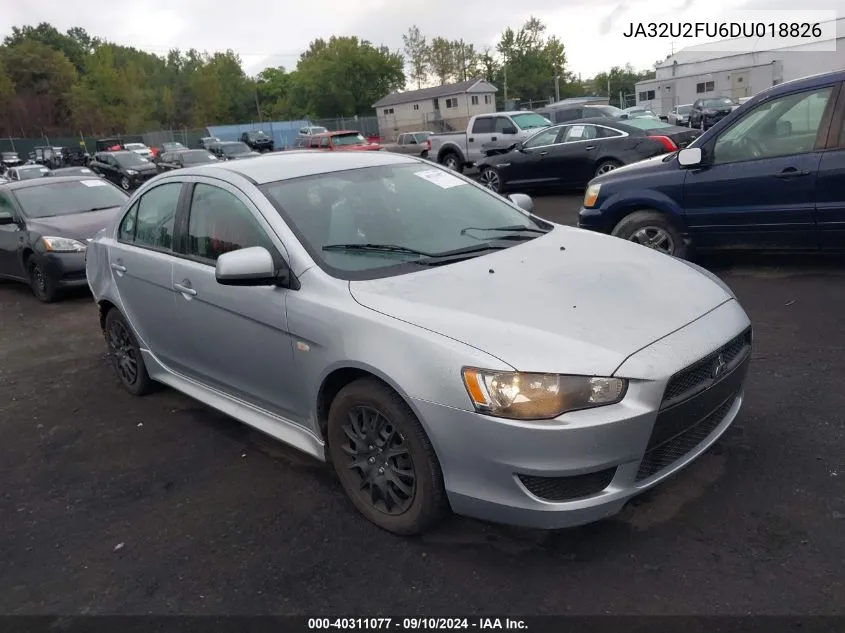 JA32U2FU6DU018826 2013 Mitsubishi Lancer Es/Es Sport