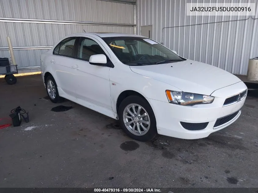 2013 Mitsubishi Lancer Es VIN: JA32U2FU5DU000916 Lot: 40479316