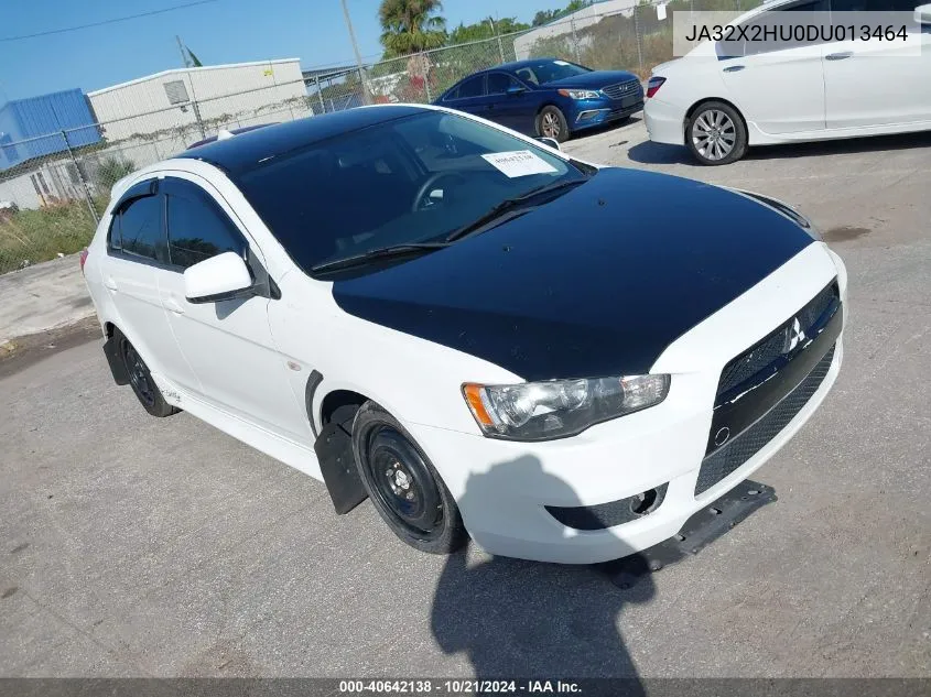 2013 Mitsubishi Lancer Sportback Es VIN: JA32X2HU0DU013464 Lot: 40642138