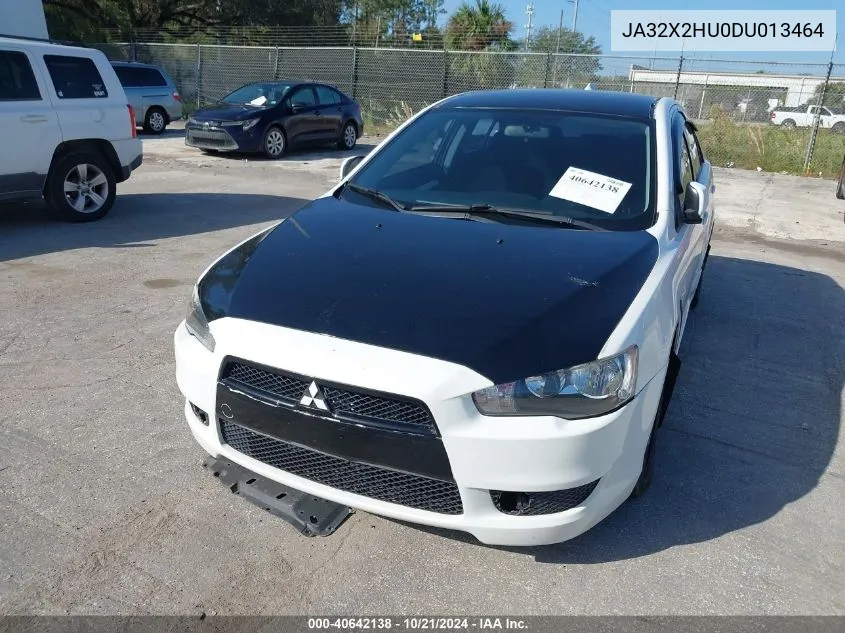 2013 Mitsubishi Lancer Sportback Es VIN: JA32X2HU0DU013464 Lot: 40642138