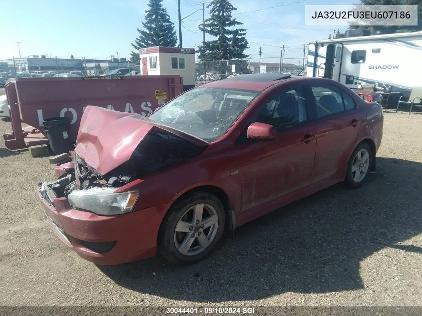 2014 Mitsubishi Lancer Es/Es Sport VIN: JA32U2FU3EU607186 Lot: 30044401