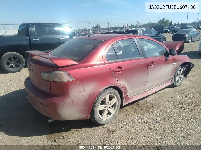 2014 Mitsubishi Lancer Es/Es Sport VIN: JA32U2FU3EU607186 Lot: 30044401