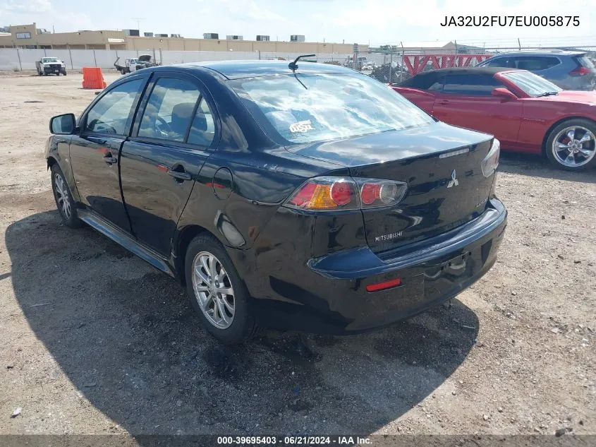 2014 Mitsubishi Lancer Es VIN: JA32U2FU7EU005875 Lot: 39695403