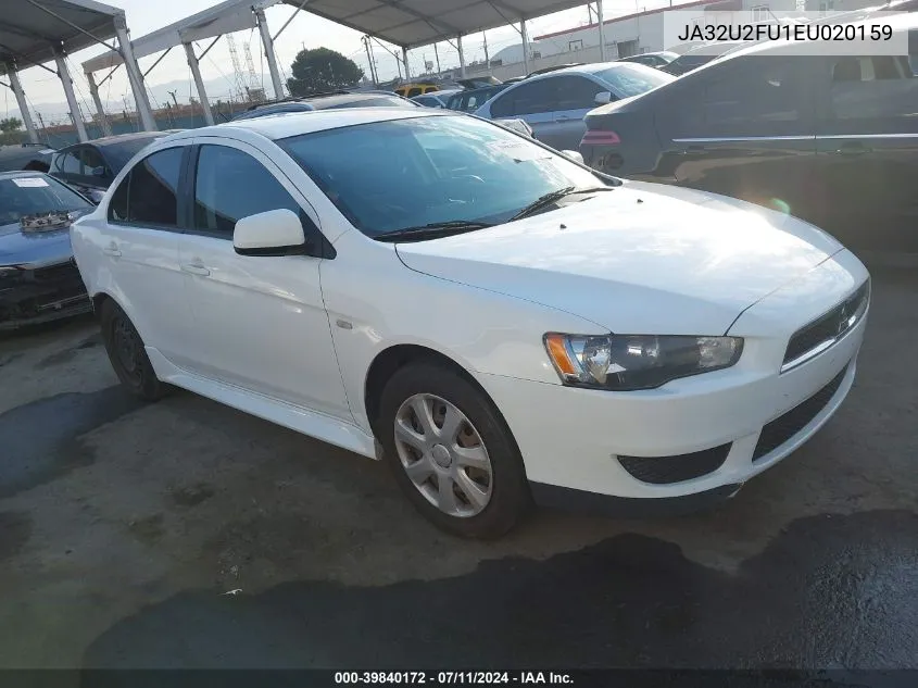 JA32U2FU1EU020159 2014 Mitsubishi Lancer Es