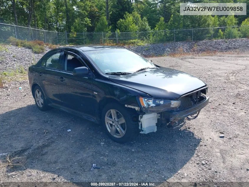 2014 Mitsubishi Lancer Se VIN: JA32V2FW7EU009858 Lot: 39920287