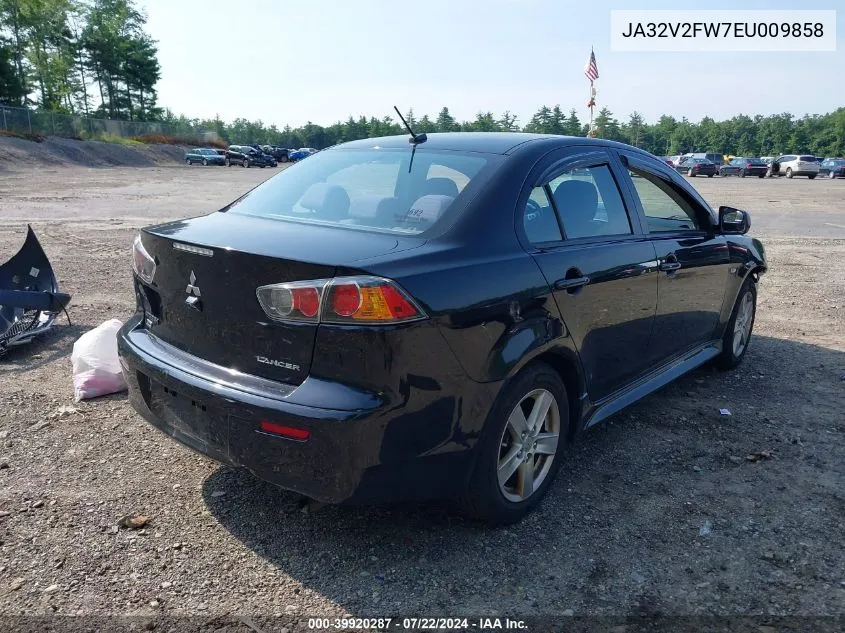 2014 Mitsubishi Lancer Se VIN: JA32V2FW7EU009858 Lot: 39920287