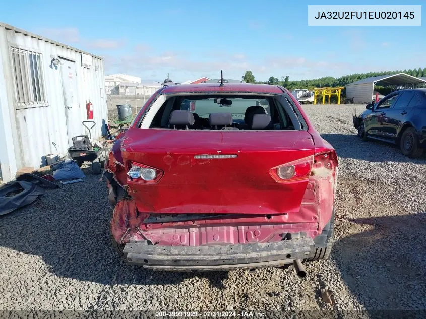 2014 Mitsubishi Lancer Es VIN: JA32U2FU1EU020145 Lot: 39991929