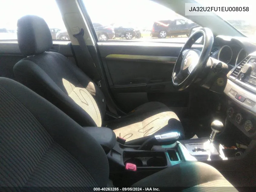 JA32U2FU1EU008058 2014 Mitsubishi Lancer Es