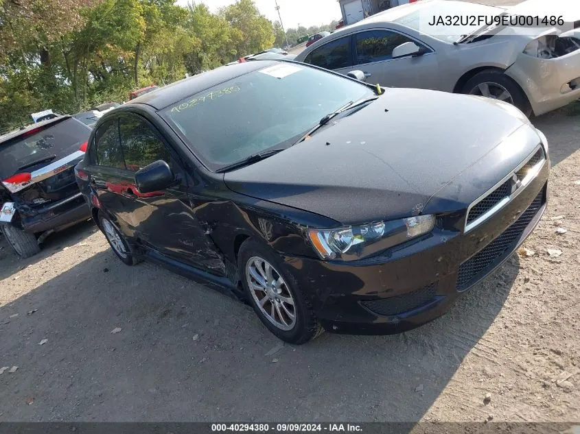 2014 Mitsubishi Lancer Es VIN: JA32U2FU9EU001486 Lot: 40294380