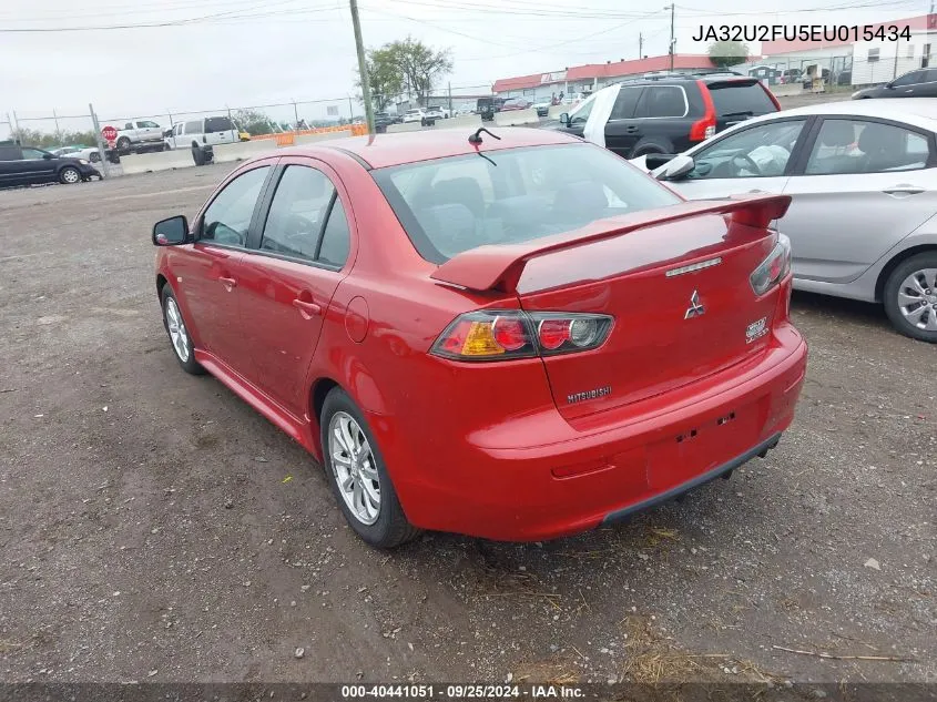 2014 Mitsubishi Lancer Es VIN: JA32U2FU5EU015434 Lot: 40441051