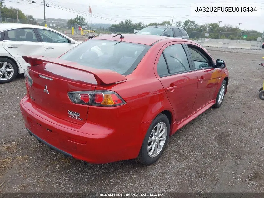 2014 Mitsubishi Lancer Es VIN: JA32U2FU5EU015434 Lot: 40441051