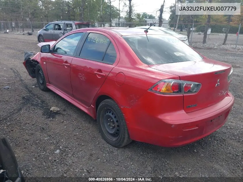 2014 Mitsubishi Lancer Es VIN: JA32U2FUXEU007779 Lot: 40526956