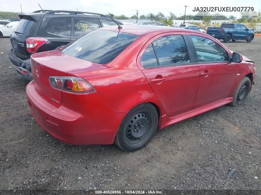 2014 Mitsubishi Lancer Es VIN: JA32U2FUXEU007779 Lot: 40526956