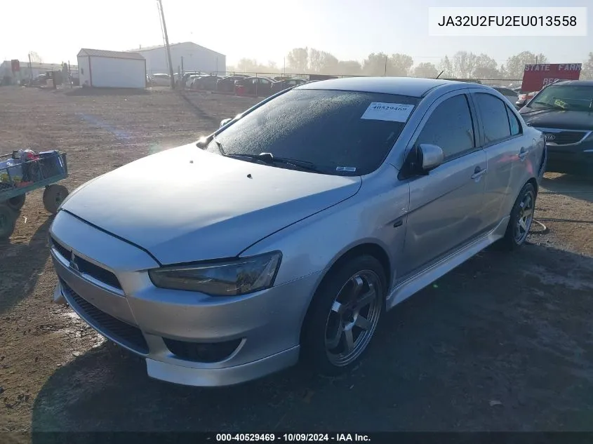 2014 Mitsubishi Lancer Es VIN: JA32U2FU2EU013558 Lot: 40529469